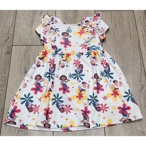 Girls Disney Encanto Dress Toddler Size 2T Short Sleeve Stretchy